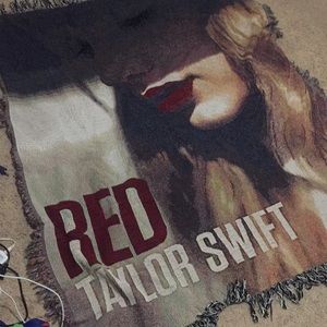 taylor swift red album blanket